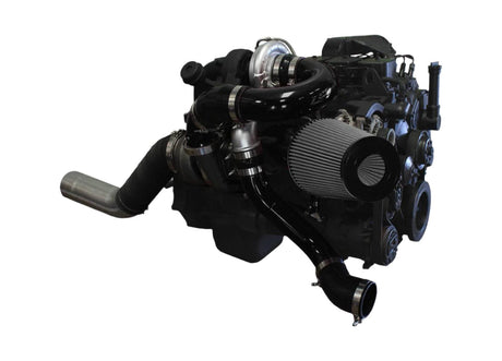 1994-1998 Cummins Low Mount Compound Turbo System (PDC9498LM)-Compound Turbo Kit-Pusher-Dirty Diesel Customs