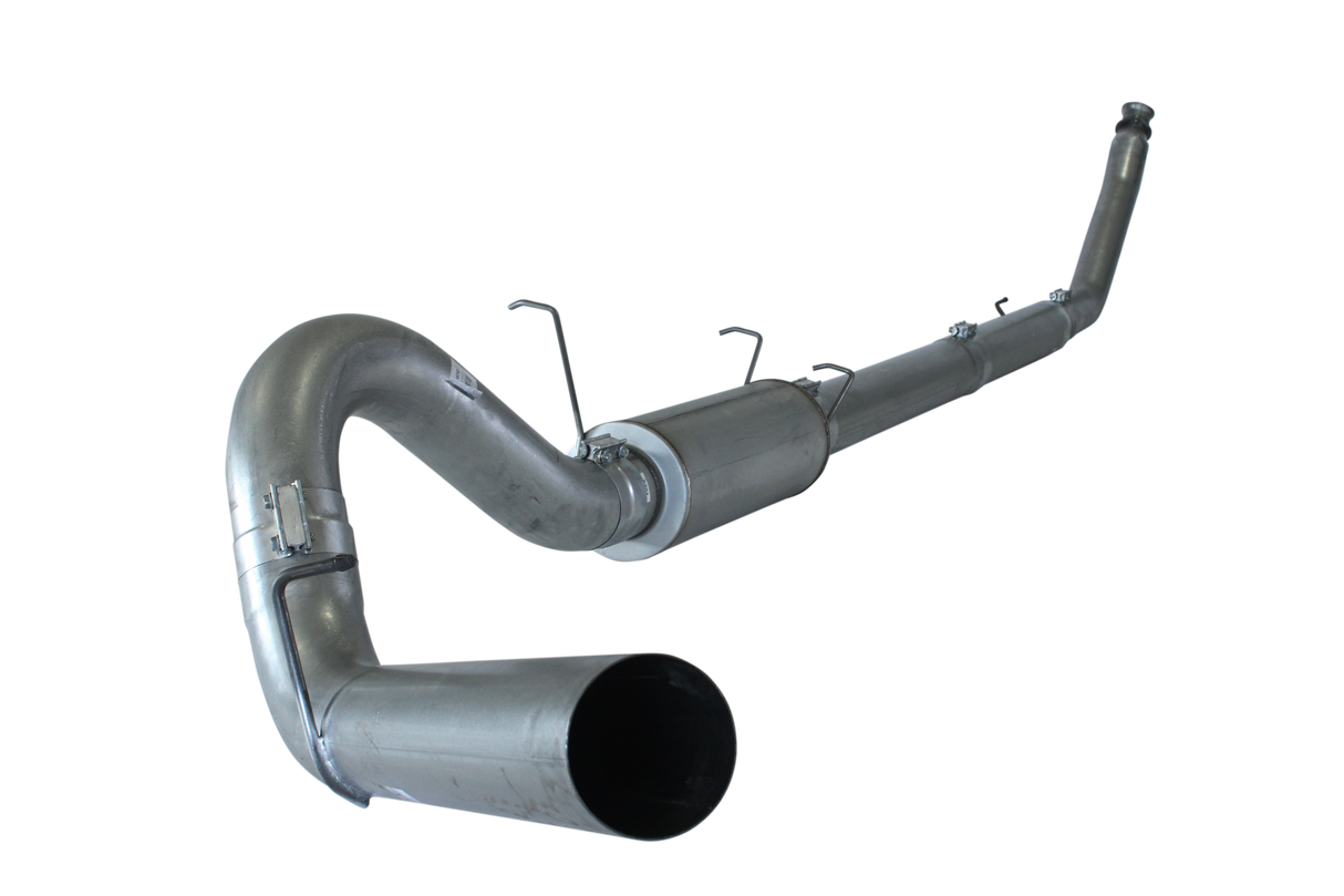 1994-2002 Cummins - 5" Turbo Back Exhaust w/ Muffler (FLO 602)-Turbo Back Exhaust System-Flo-Pro-512114-Dirty Diesel Customs