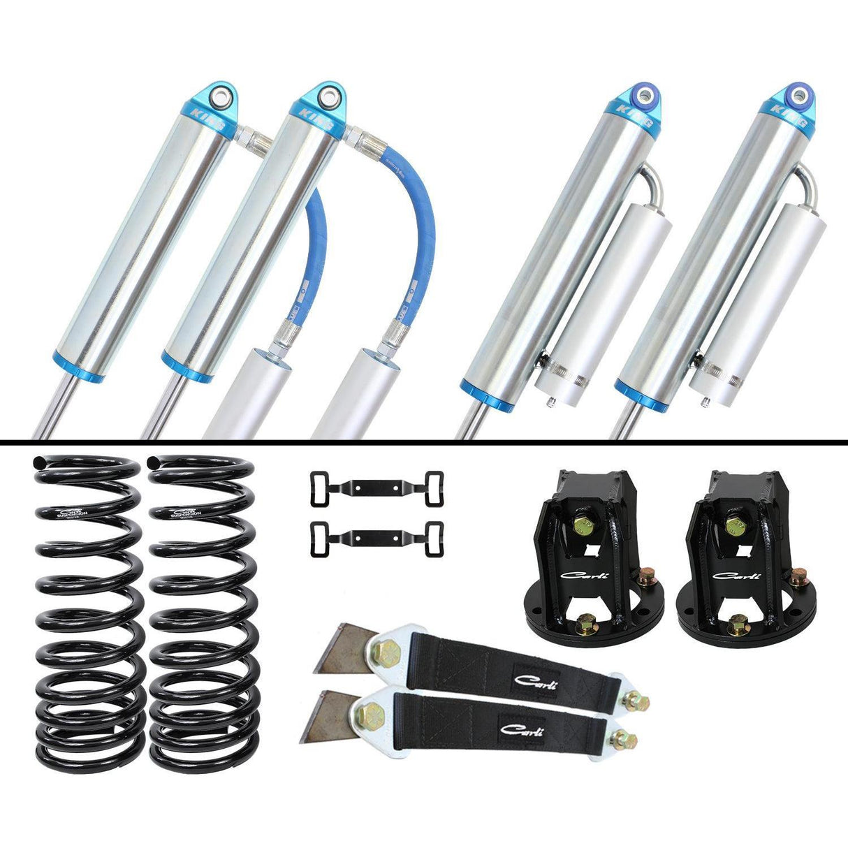 1994-2002 Cummins Dominator 2.75" Lift Kit (CS-DD30-94)-Lift Kit-Carli Suspension-Dirty Diesel Customs