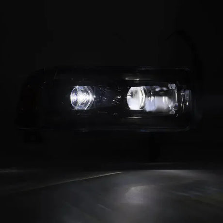 1994-2002 Cummins LUXX-Series LED Headlights Alpha-Black (880355)-Headlights-AlphaRex-Dirty Diesel Customs
