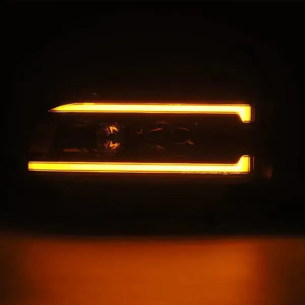 1994-2002 Cummins LUXX-Series LED Headlights Alpha-Black (880355)-Headlights-AlphaRex-Dirty Diesel Customs