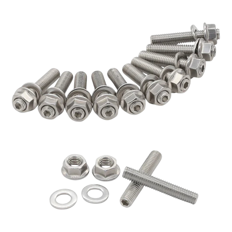 1994-2019 Cummins 304 Stainless Steel Exhaust Manifold Studs (304SSEMS)-Head Studs-Smeding Diesel LLC-Dirty Diesel Customs