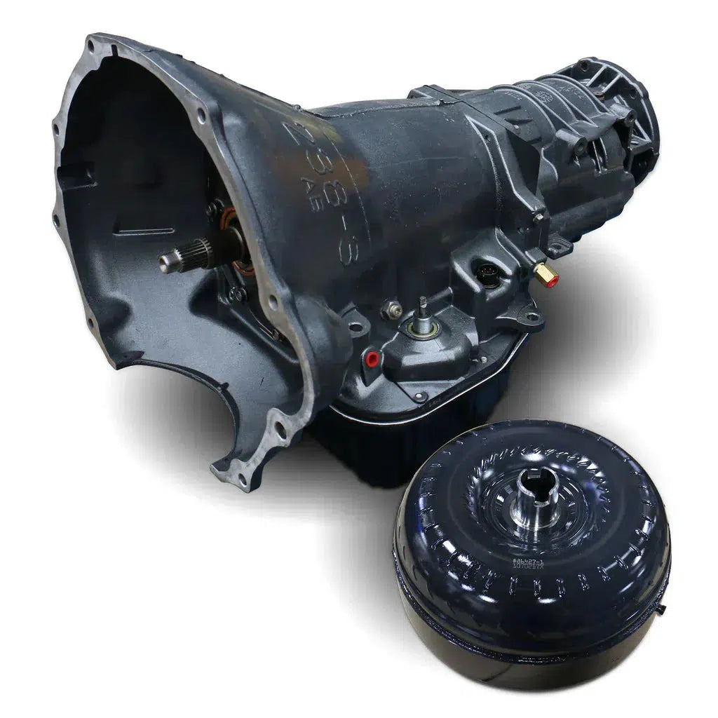 1996-1998 Cummins 47RE Torqumaster Transmission & Converter W/ Auxiliary Filter & Billet Input Package (4WD) (1064164BM)-Transmission-BD Diesel-Dirty Diesel Customs