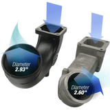 1998-2002 Cummins S&B Intake Elbow (76-1007)-Intake Elbows-S&B Filters-Dirty Diesel Customs