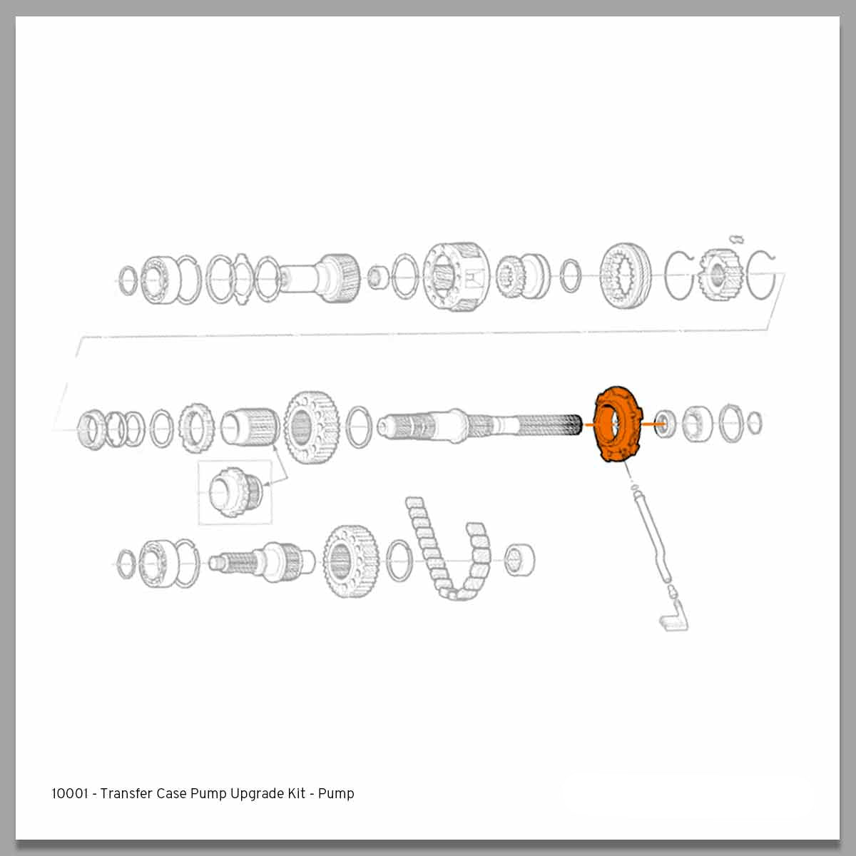 1998-2007 Duramax Transfer Case Pump Upgrade Kit W/ Fluid (10057)-Transfer Case-Merchant Auto-Dirty Diesel Customs
