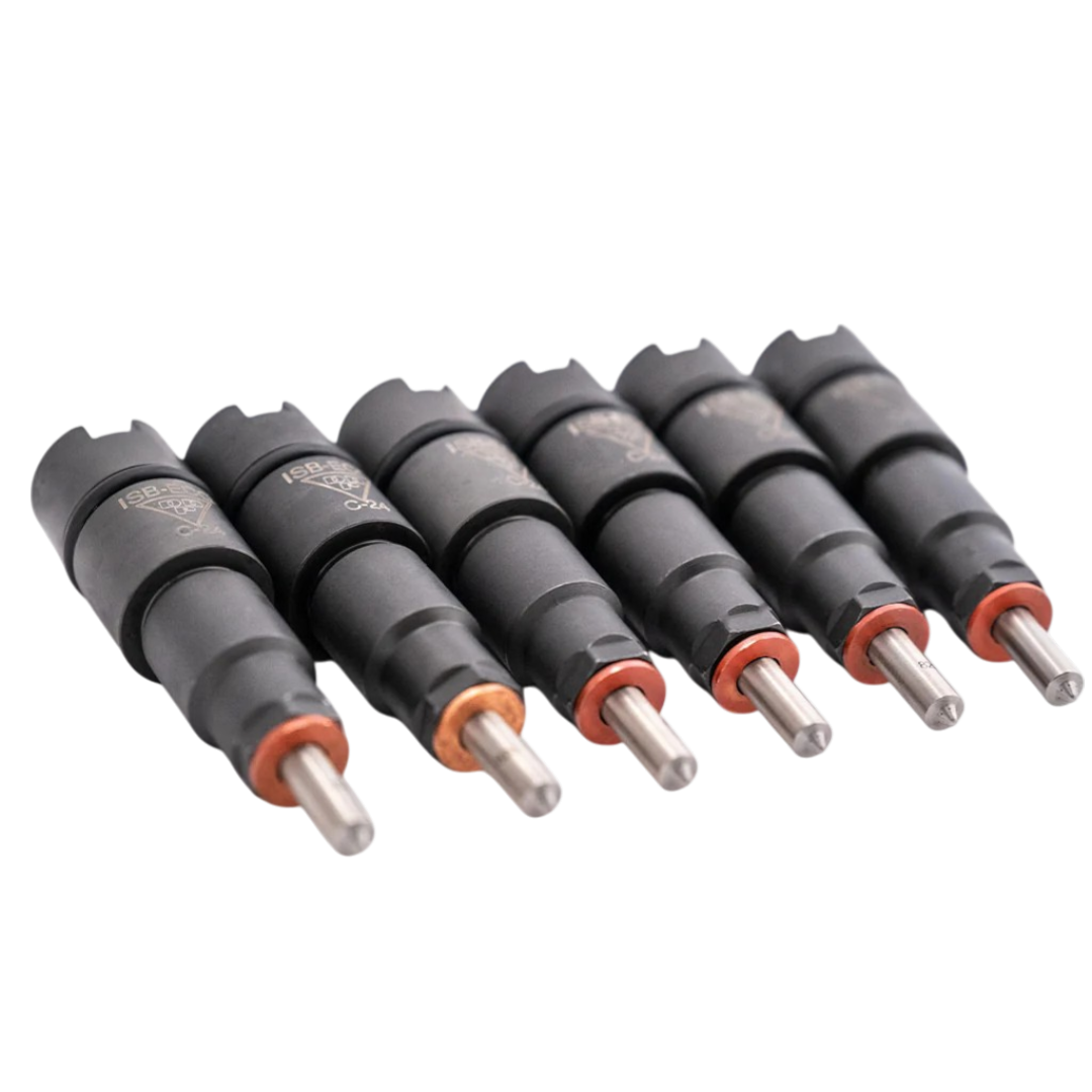 1998.5-2002 Cummins Brand New Clean Custom Series Injector Set - Performance Injectors - Dynomite Diesel - Dirty Diesel Customs