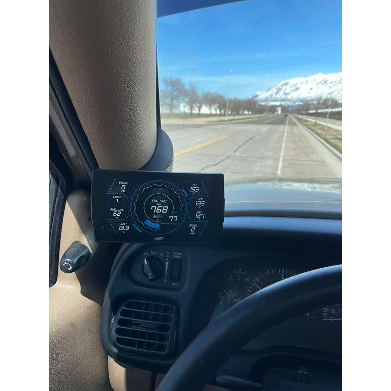 1998.5-2002 Cummins CTS3 Pillar Display Mount (38605)-Interior Mounts-Edge Products-Dirty Diesel Customs