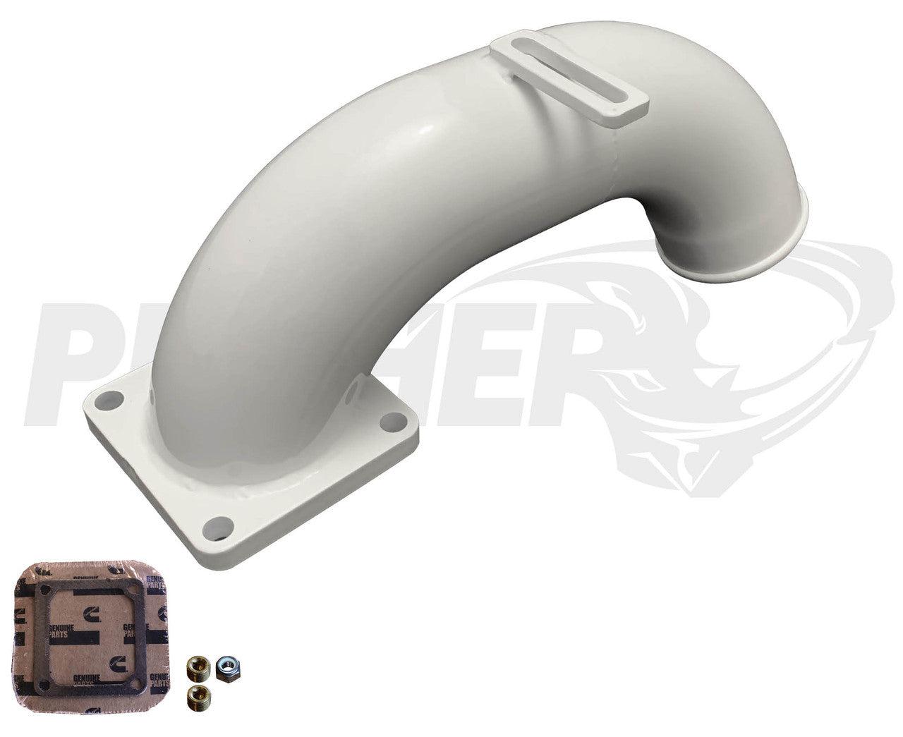 1998.5-2002 Cummins Intake Manifold (PDC9802IM)-Intake Manifold-Pusher-PDC9802IM_W-Dirty Diesel Customs