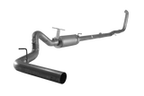 1999-2002 Powerstroke C&C 4" Turbo Back Exhaust w/ Muffler (FLO-866)-Turbo Back Exhaust System-Flo-Pro-421113-Dirty Diesel Customs