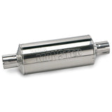 1999-2003 Powerstroke 4" Inlet & Outlet Muffler Kit SS (53509)-Muffler-Banks Power-53509-Dirty Diesel Customs