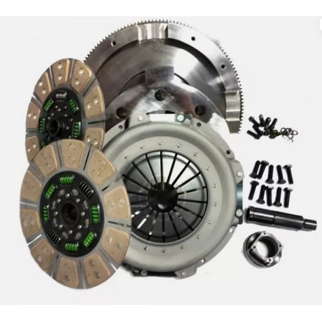 1999-2003 Powerstroke Organic Dual Disc Clutch (NMU73ZF6DDS-ORG)-Performance Clutches-Valair-Dirty Diesel Customs