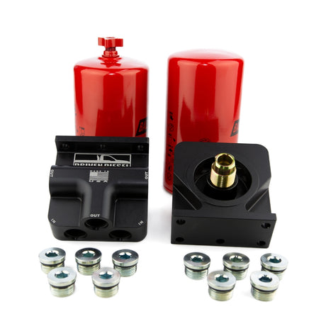 1999-2003 Powerstroke Pre/Post Fuel Filter Kit (Fuel Bowl Delete Prep) (DD-73FS-PPK-OEM)