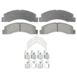 1999-2004 Powerstroke Semi-Metallic Front Disc Brake Pad (ACD17D824MH)-Brake Pads-ACDelco-Dirty Diesel Customs