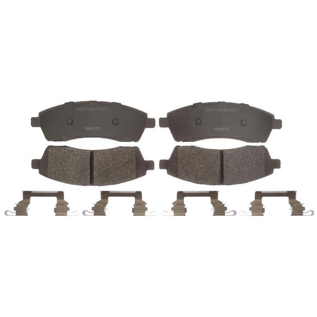 1999-2005 Powerstroke Rear Brake Pads (ACD14D757MH)-Brake Pads-ACDelco-Dirty Diesel Customs