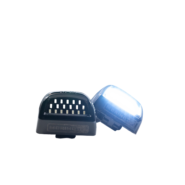 1999-2013 Duramax XB LED License Plate Lights (LF71204-B)-License Plate Lights-Morimoto-Dirty Diesel Customs