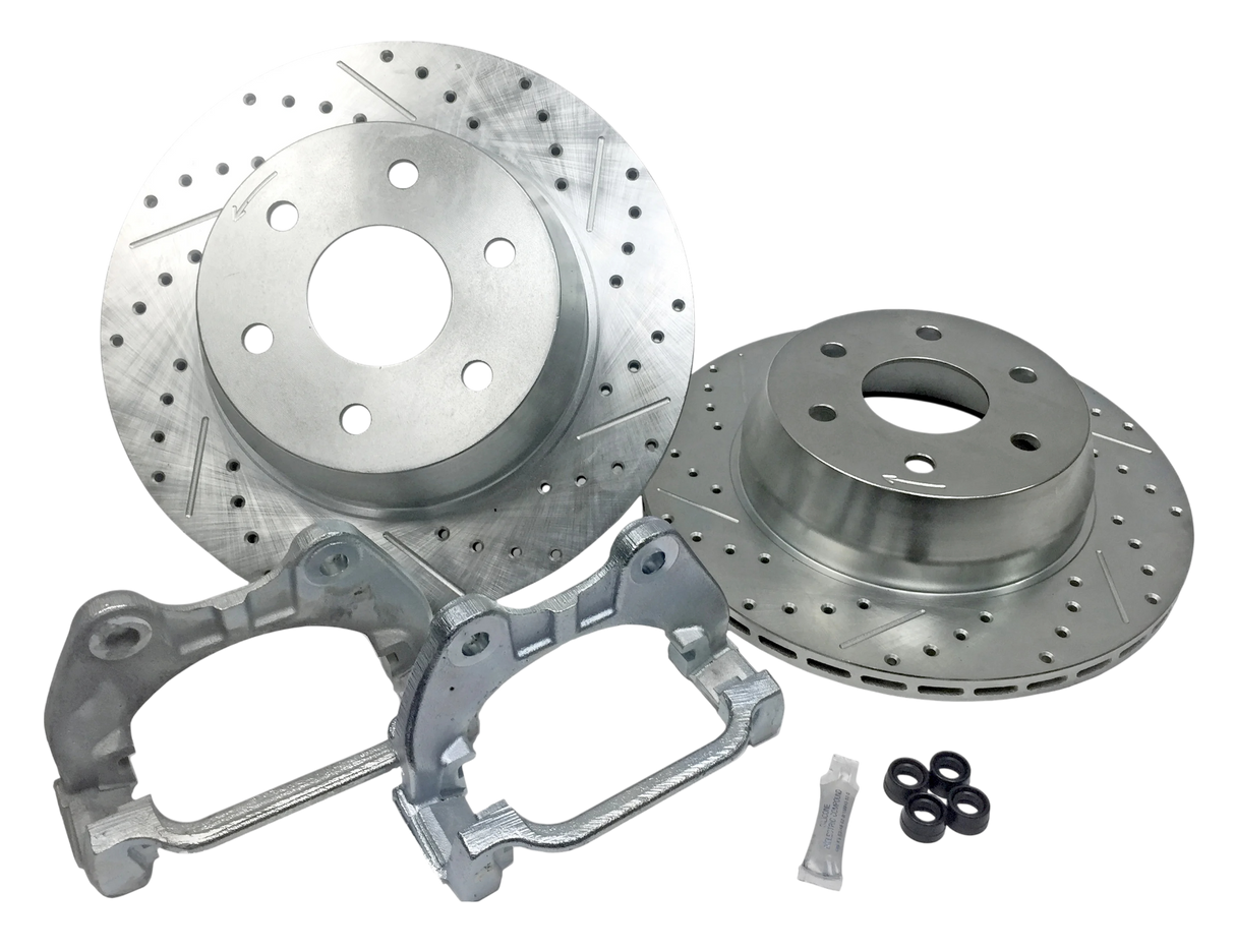 1999-2018 Chevrolet/GMC 1500 Performance Rear Rotors (2302023)-Brake Rotors-Baer Brakes-Dirty Diesel Customs