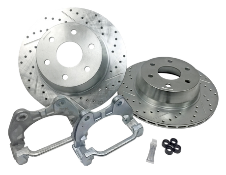 1999-2018 Chevrolet/GMC 1500 Performance Rear Rotors (2302023)-Brake Rotors-Baer Brakes-Dirty Diesel Customs