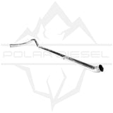 2019-2024 Cummins 6.7L 5" 304SS Polished Downpipe Back Exhaust - No Muffler (PD-1-23133352)