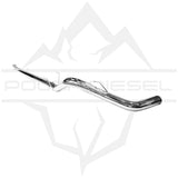 2019-2024 Cummins 6.7L 5" 304SS Polished Downpipe Back Exhaust - No Muffler (PD-1-23133352)