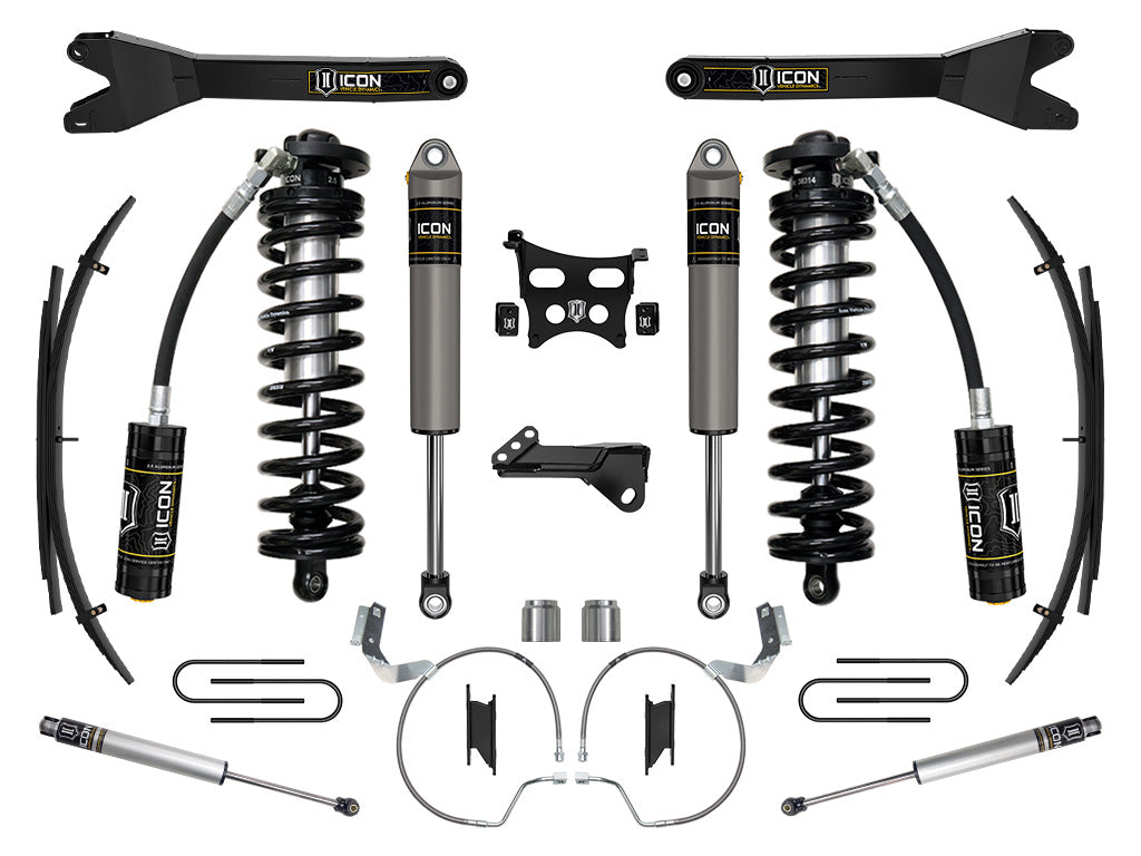 2023-2025 Powerstroke ICON Front and Rear Lift Kit (ICOK63213RL)