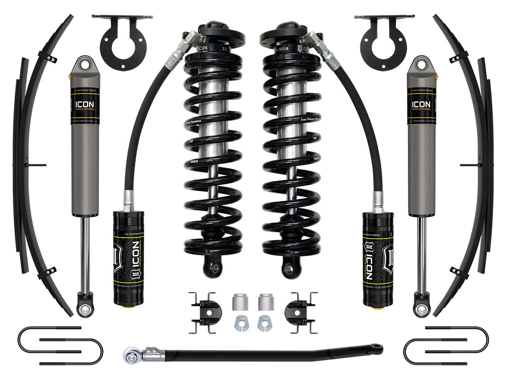 2008-2010 Powerstroke ICON 2.5 Front and Rear Lift Kit (ICOK63182)