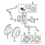 2005-2007 Powerstroke Manual FR Locking Hub