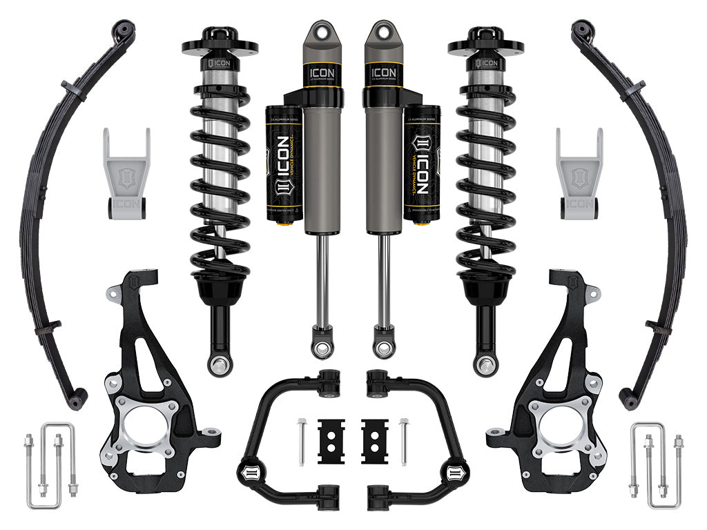 2021-2025 F-150 ICON Front and Rear Lift Kit (ICOK93142TL)