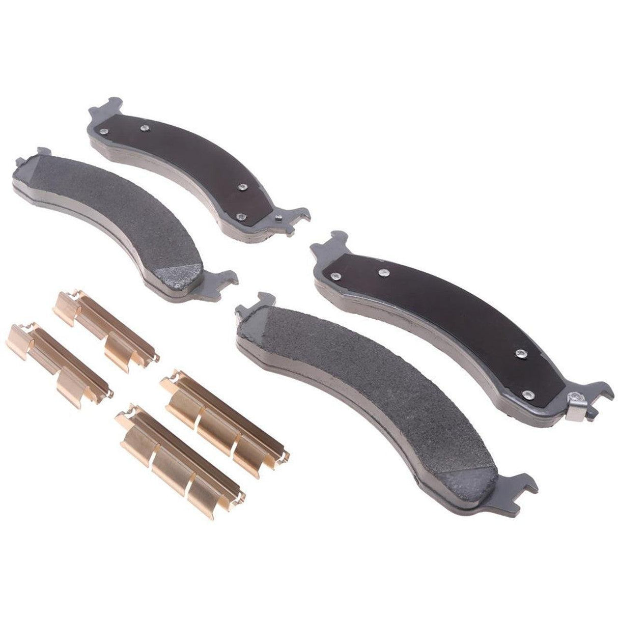 2000-2002 Cummins Semi-Metallic Front Disc Brake Pad Kit (ACD14D821MH)-Brake Pad-ACDelco-Dirty Diesel Customs