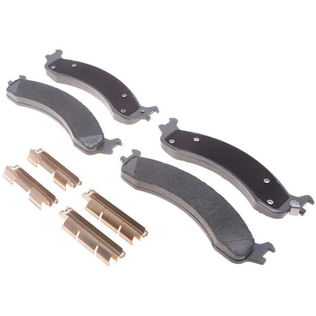 2000-2002 Cummins Semi-Metallic Front Disc Brake Pad Kit (ACD14D821MH)-Brake Pads-ACDelco-Dirty Diesel Customs