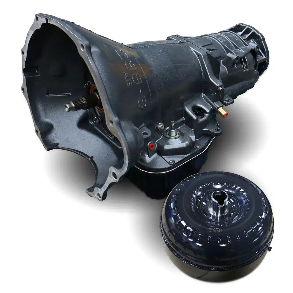 2000-2002 Cummins TorqueMaster 47RE Transmission & Converter W/ Auxiliary Filter & Billet Input Package (2WD) (1064182BM)-Transmission Package-BD Diesel-Dirty Diesel Customs