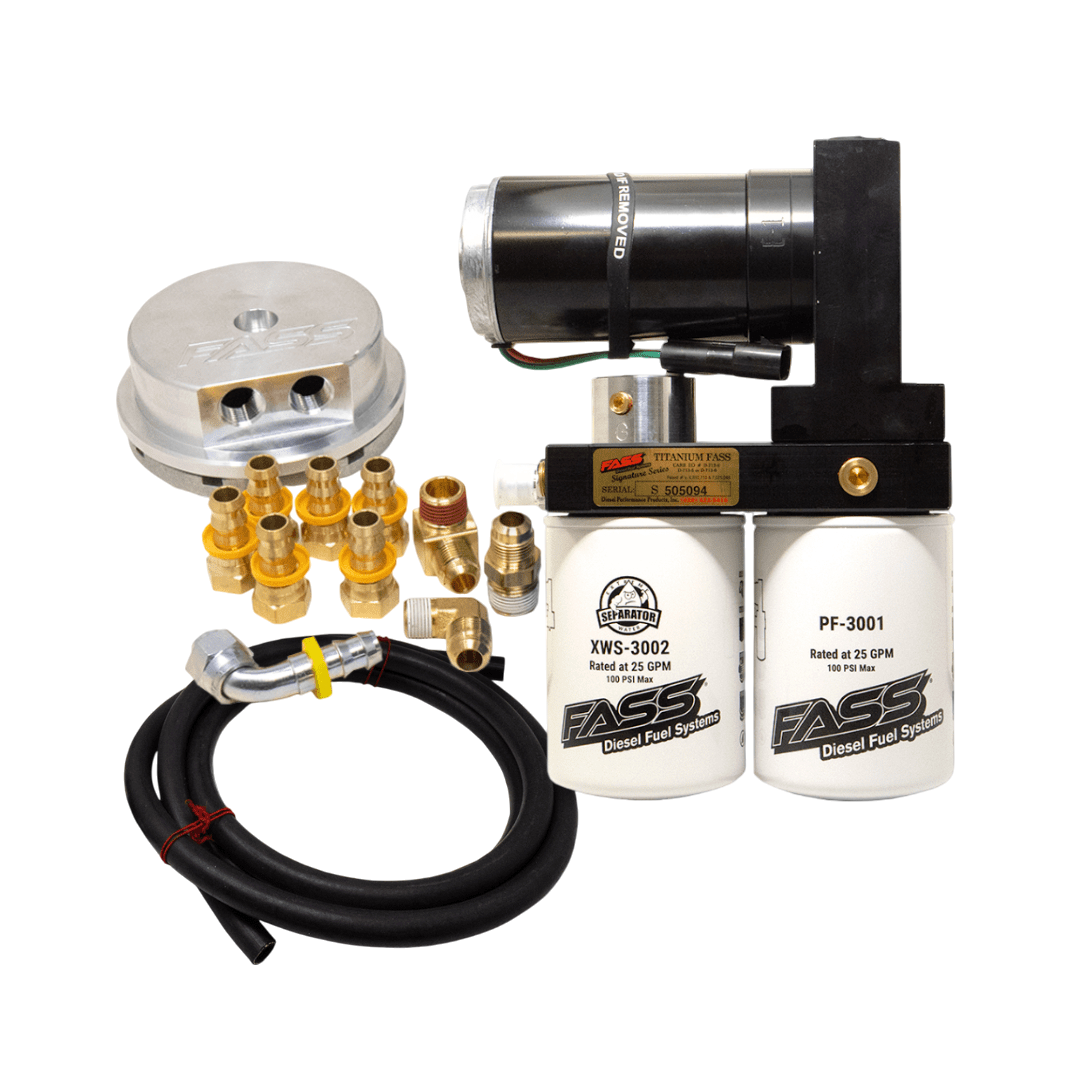 2000-2005 Powerstroke No Drop Series 240GPH Lift Pump (NDTSF15290F240G)-Lift Pump-Fass Fuel Systems-Dirty Diesel Customs