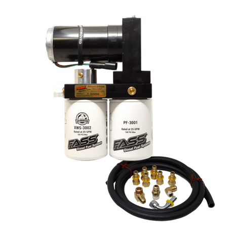 2000-2005 Powerstroke Titanium Signature Series 240GPH Lift Pump (TSF15290F240G)-Lift Pump-Fass Fuel Systems-Dirty Diesel Customs