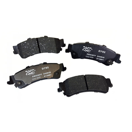 2000-2011 GM Rear Brake Pads (D0792)-Brake Pads-Baer Brakes-Dirty Diesel Customs