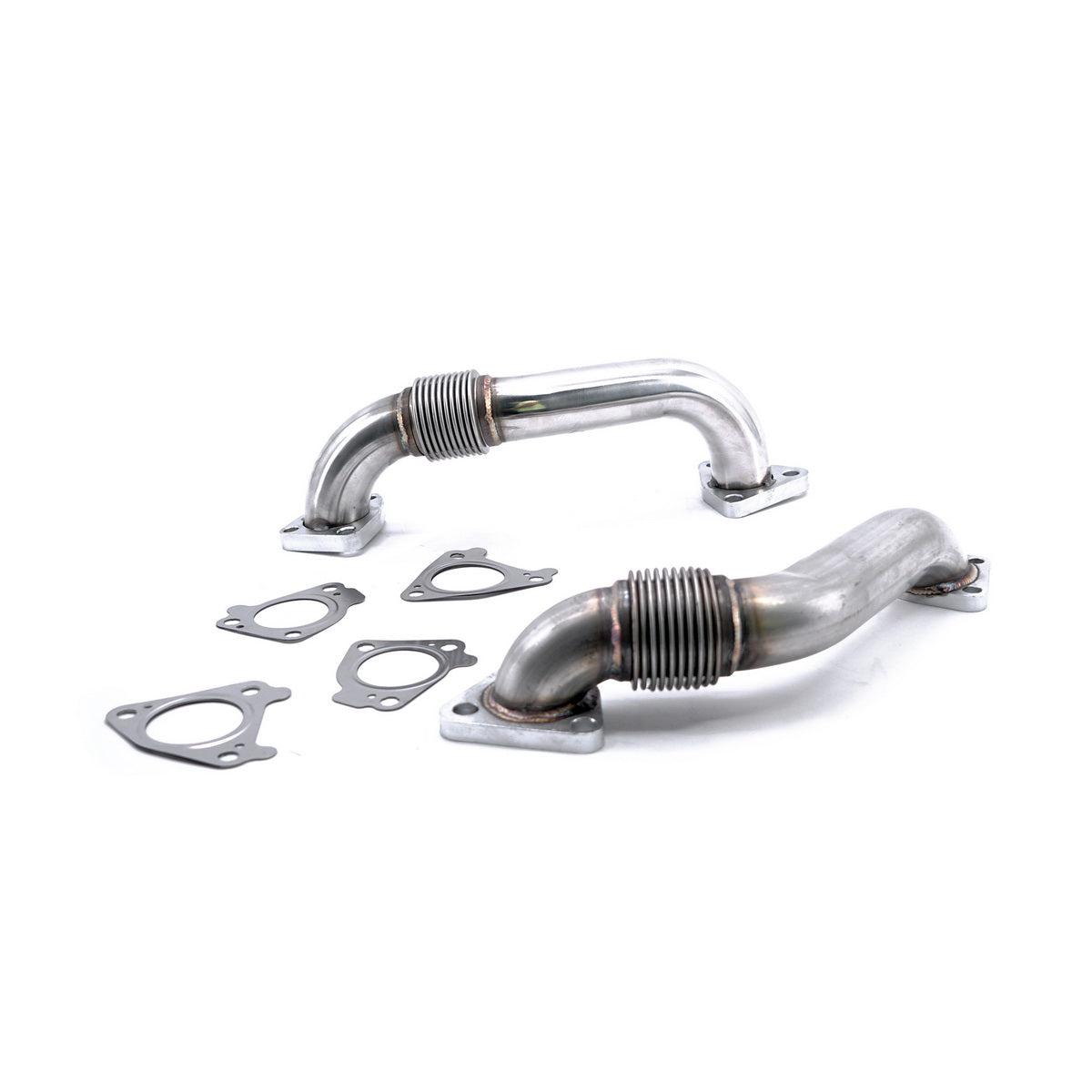 2001-2004 Duramax 2" Replacement Up-Pipes (031-HSP)-Up-Pipes-HSP Diesel-031-HSP-RAW-Dirty Diesel Customs