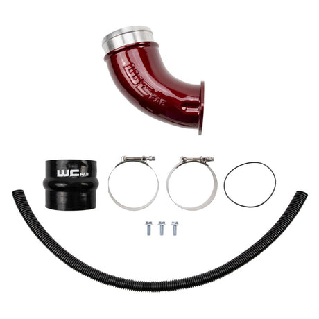 2001-2004 Duramax 4" Intake Horn (WCF100535)-Intake Elbows-Wehrli Custom Fabrication-Dirty Diesel Customs