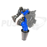 2001-2004 Duramax LB7 Max Compund Turbo System (PGD0104GBS)-Compound Turbo Kit-Pusher-Dirty Diesel Customs