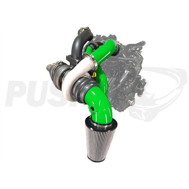 2001-2004 Duramax LB7 Max Compund Turbo System (PGD0104GBS)-Compound Turbo Kit-Pusher-PGD0104GBS_G-Dirty Diesel Customs
