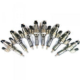2001-2004 Duramax Reman Injector Set - SAC Nozzle 150% Over (DDPLB7-300)-Performance Injectors-Dynomite Diesel-DDPLB7-300-Dirty Diesel Customs