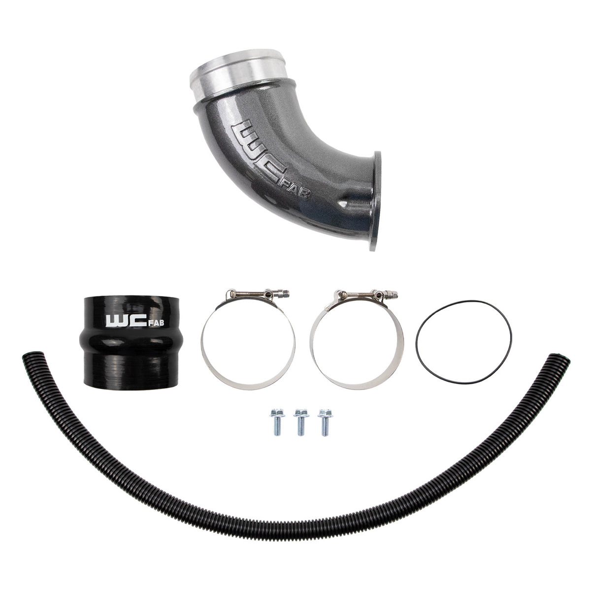 2001-2004 Duramax 4" Intake Horn (WCF100535) - Kingsport Grey