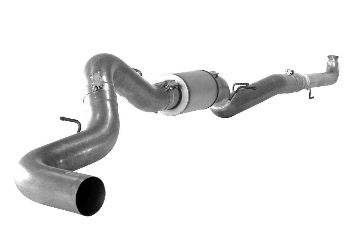 2001-2004.5 Duramax 5" Downpipe Back Exhaust w / Muffler (531100 / 532100)-Downpipe Back Exhaust System-Mel's Manufacturing-531100-Dirty Diesel Customs