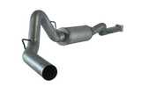 2001-2005 Duramax 4" Cat Back Exhaust System - 4-Bolt w/ Muffler (FLO-823)-Cat Back Exhaust System-Flo-Pro-431110-Dirty Diesel Customs