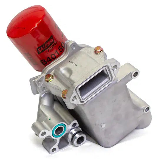 2001-2007 & 2011-2019 Duramax Oil Cooler Upgrade Kit (13252)-Oil Cooler-Banks Power-Dirty Diesel Customs