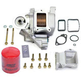 2001-2007 & 2011-2019 Duramax Oil Cooler Upgrade Kit (13252)-Oil Cooler-Banks Power-Dirty Diesel Customs