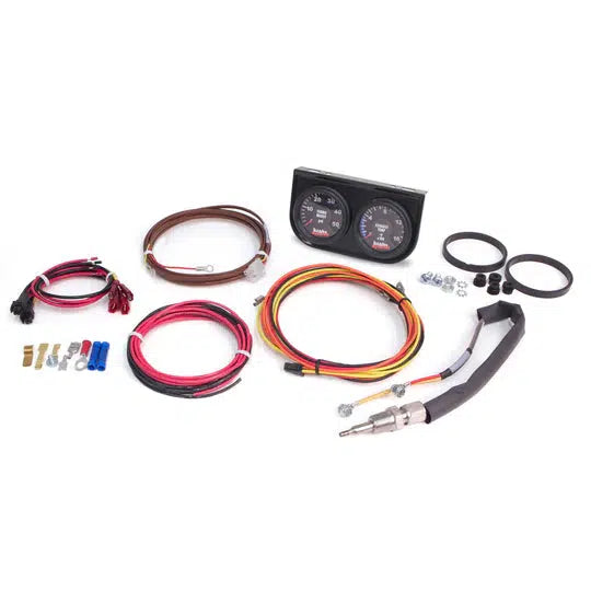 2001-2007 Cummins/Duramax/Powerstroke DynaFact Electronic Gauge Assembly (6450x)-Gauge Kit-Banks Power-Dirty Diesel Customs