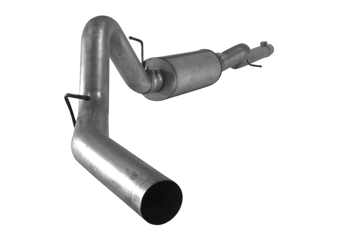 2001-2007 Duramax 4" Cat Back Exhaust System w/ Muffler (FLO-820)-Cat Back Exhaust System-Flo-Pro-431108-Dirty Diesel Customs