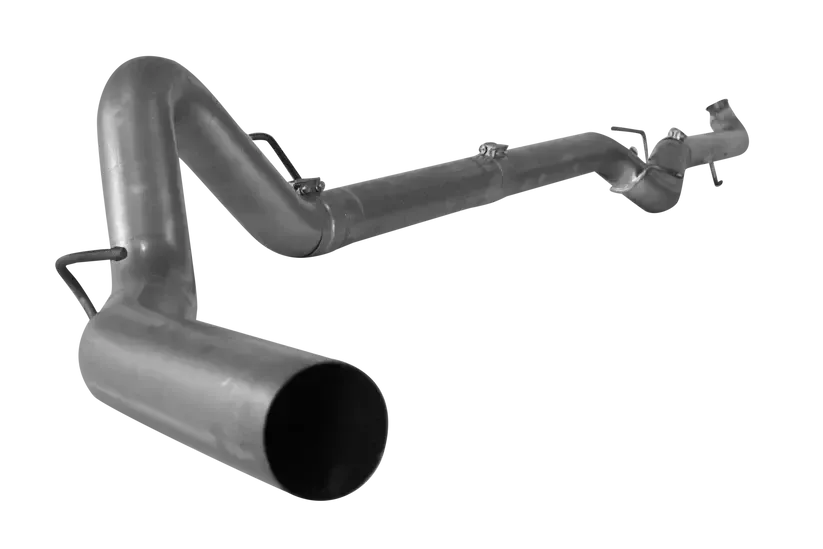 2001-2007 Duramax 4" Downpipe Back Exhaust - No Muffler (431112)-Downpipe Back Exhaust System-Mel's Manufacturing-Dirty Diesel Customs