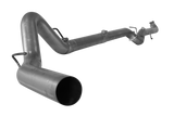 2001-2007 Duramax 4" Downpipe Back Exhaust - No Muffler (FLO-801NM)-Downpipe Back Exhaust System-Flo-Pro-432112-Dirty Diesel Customs