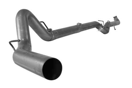 2001-2007 Duramax 4" Downpipe Back Exhaust - No Muffler (FLO-801NM)-Downpipe Back Exhaust System-Flo-Pro-432112-Dirty Diesel Customs