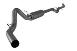 2001-2007 Duramax 4" Downpipe Back Exhaust System w/ Muffler (FLO-801)-Downpipe Back Exhaust System-Flo-Pro-431107-Dirty Diesel Customs