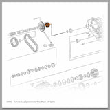 2001-2007 Duramax Transfer Case Speedometer Tone Wheel - 49 Spline (25902)-Transfer Case Components-Merchant Auto-Dirty Diesel Customs